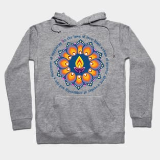 Happy Diwali with a traditional Diwali wish Hoodie